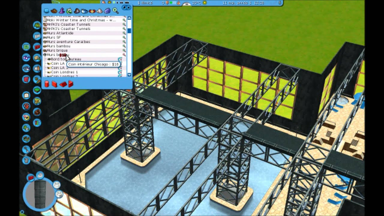 RCT3 ~ Pool complex tutorial