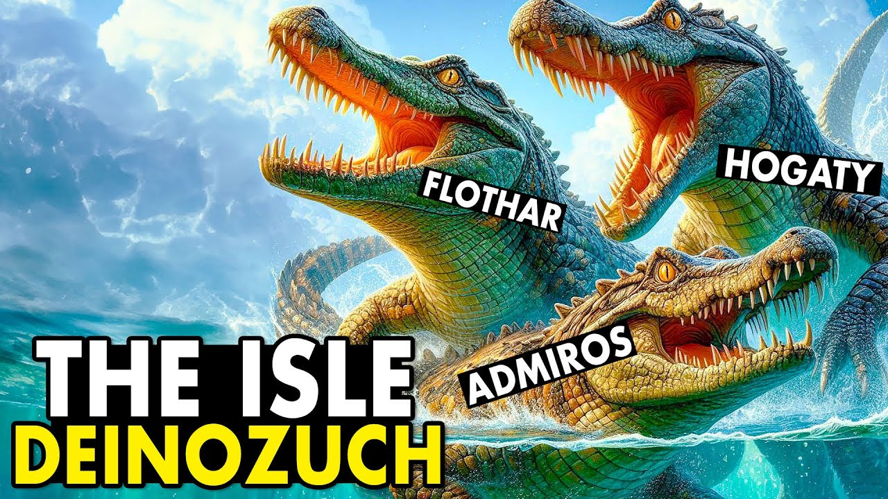 ŻYCIE 3 DEINOZUCHÓW JEST NAPRAWDĘ TRUDNE... The Isle Evrima
