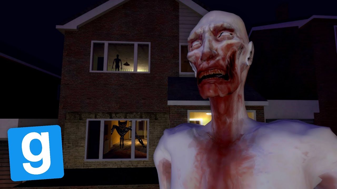 Garry's Mod Horror: TERROR & MONSTRUOS EN LOS SUBURBIOS! (Gmod Sanbox Funny Moments) Lechu