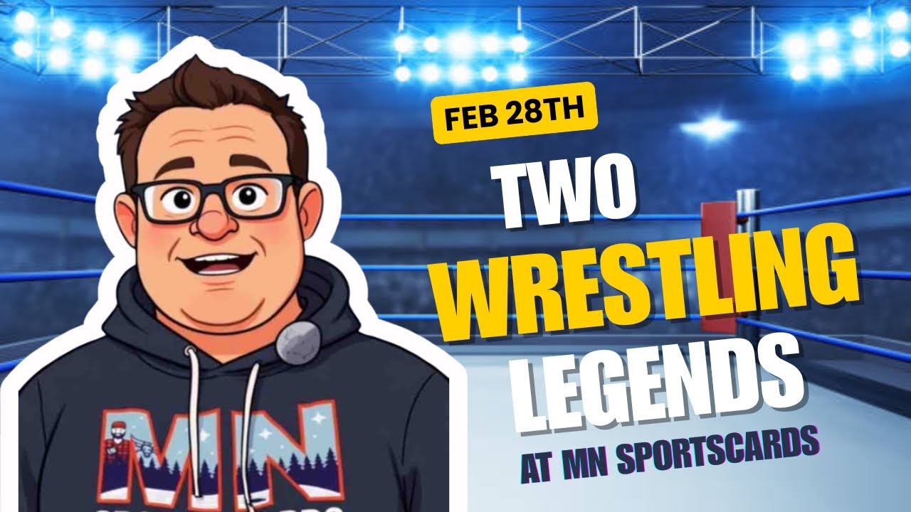 WWE AWA Wrestling Icons Making Appearance at MN Sports Cards #wwe #wrestling #viralvideos #2026