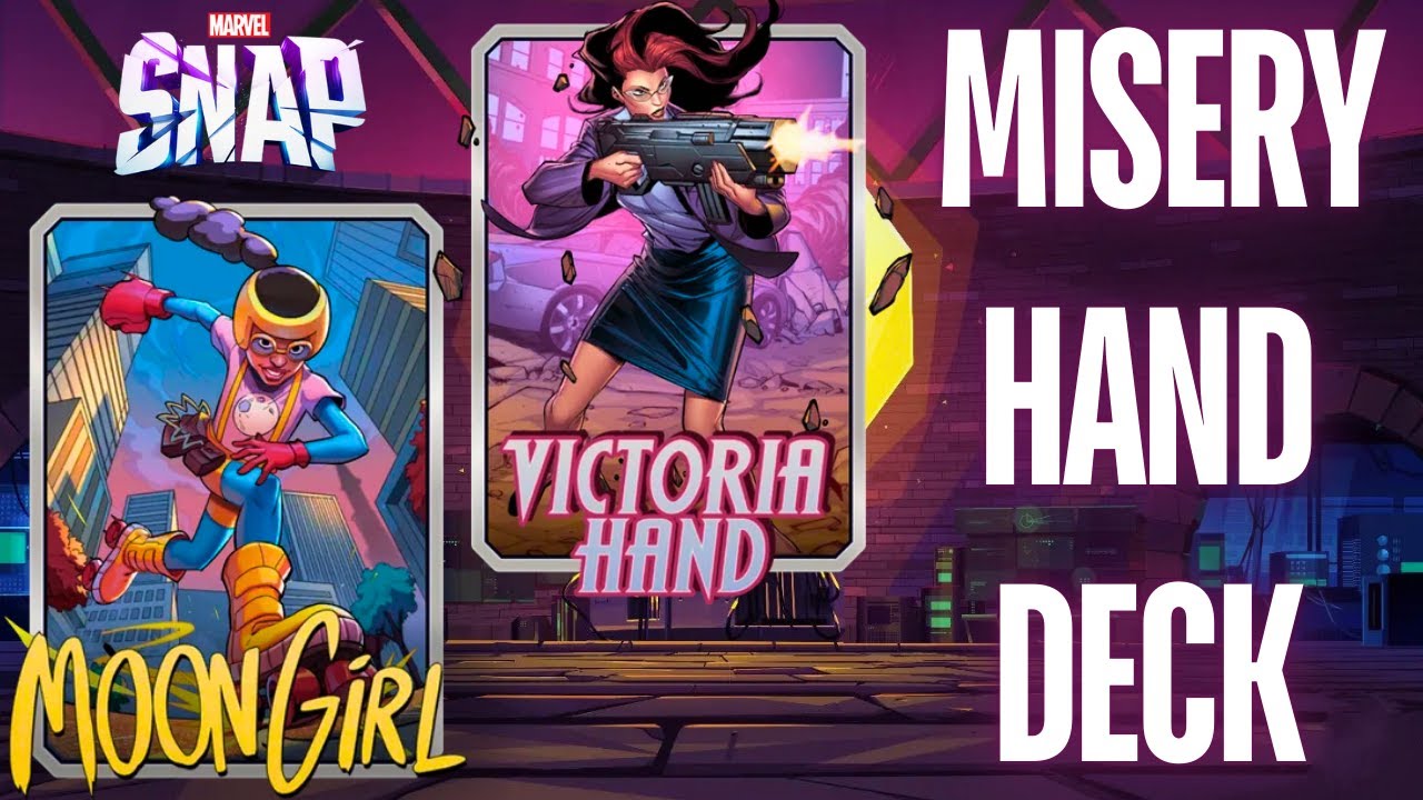 BUFFED HAND ! Misery Deck Marvel Snap