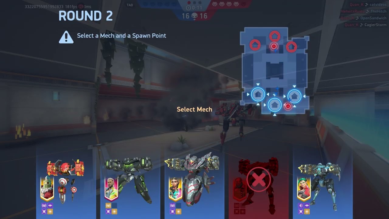 This is how an endgame fight looks like in Mech Arena