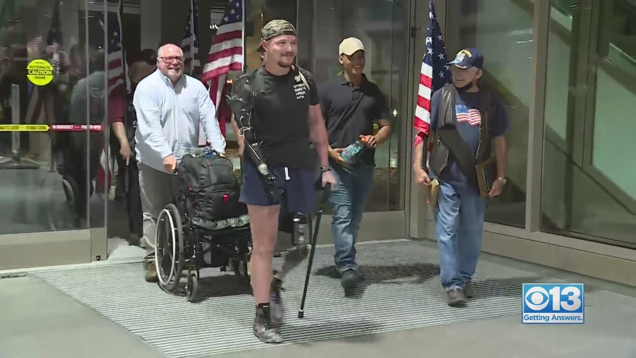 Folsom Marine Injured In Kabul Bombing Gets Hero's Welcome Home