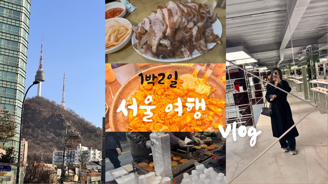 1박2일 서울 여행/남대문 족발/닭갈비/동묘시장/동태탕
