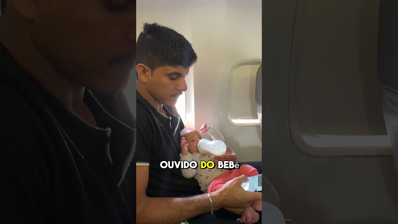 Dicas, erros e acertos viajando de avi&atilde;o  com beb&ecirc;s de 6 meses ✈️#bebes #maternidade #viagem #shorts