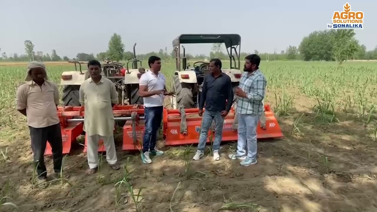 Sonalika Challenger Premium Rotavator - CT Video