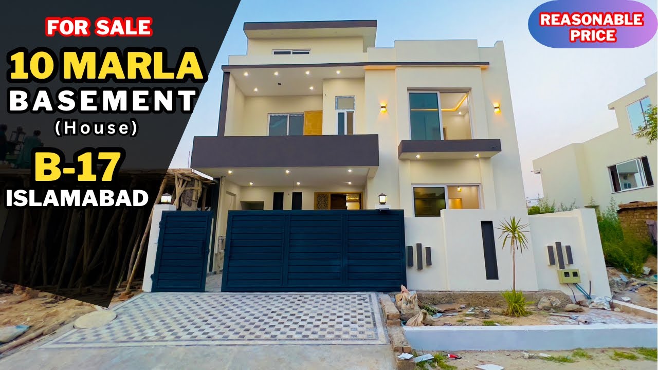 10 Marla Triple Story Basement House for Sale in B17 Islamabad | Premium Quality & Reasonable Demand