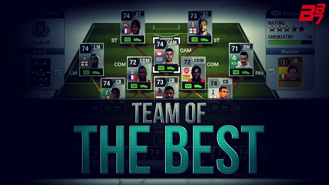 FIFA 13 Ultimate Team | Team Of The Best Silvers!