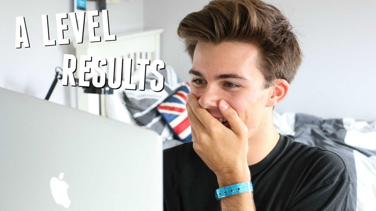 REACTING TO MY A LEVEL RESULTS 2017 - LIVE RESULTS DAY REACTION | Jack Edwards