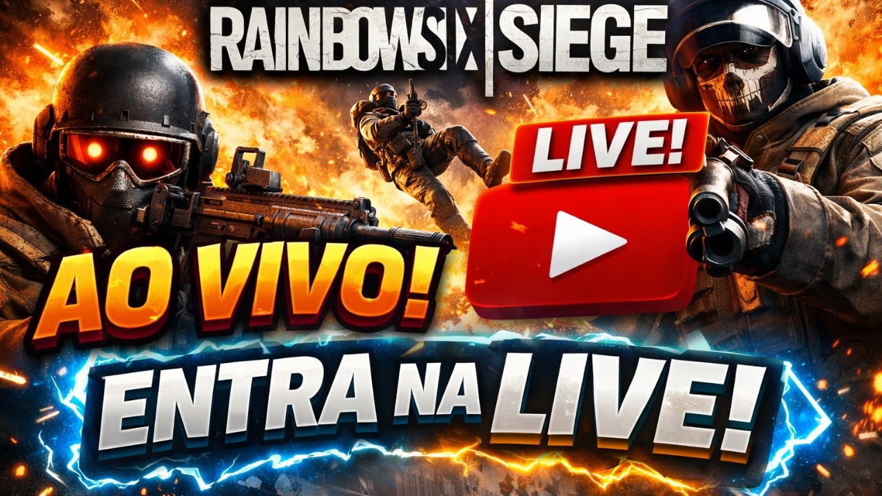 LIVE TEST 17/02/2026 - 🔴 AO VIVO NO RAINBOW SIX SIEGE