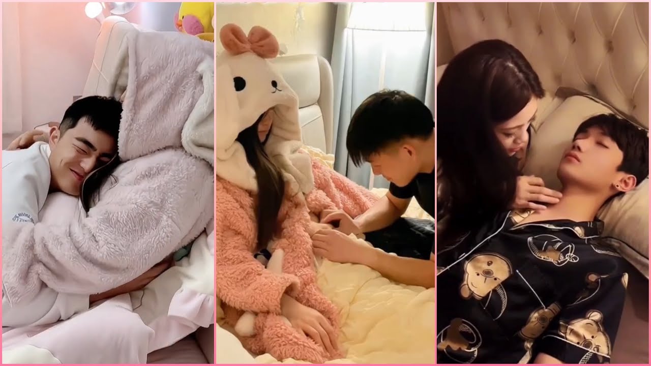 Couple At Night Sleeping Routine 🫶❤️&zwj;🔥|20