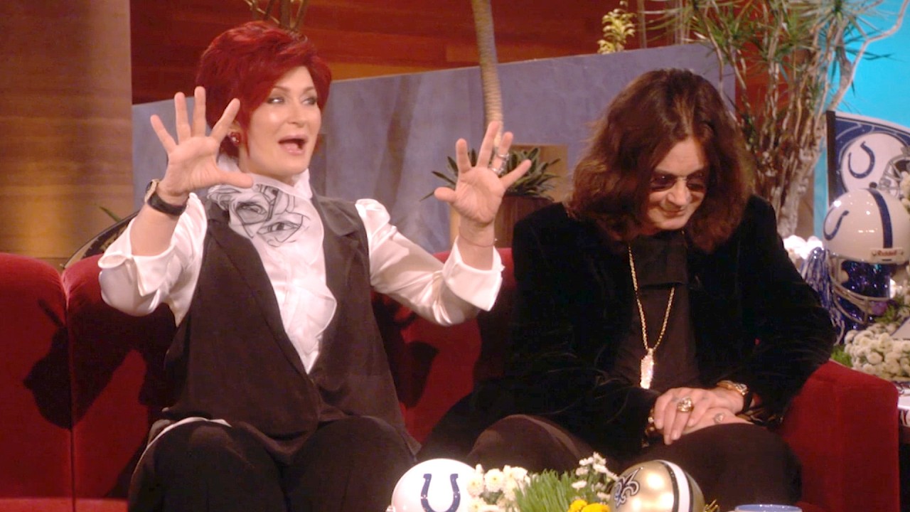 Sharon Osbourne Moments That Had Us Locked In on 'Ellen'