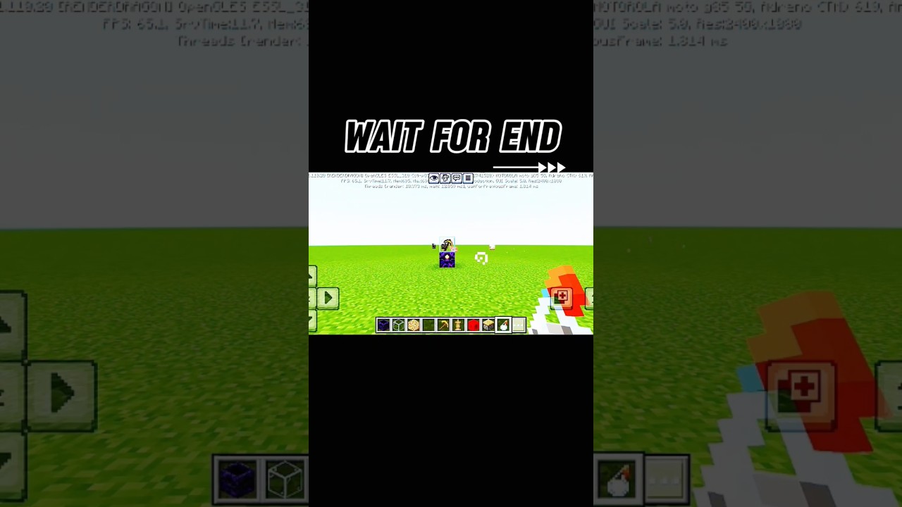I try Minecraft viral tiktok hack video try your Minecraft world