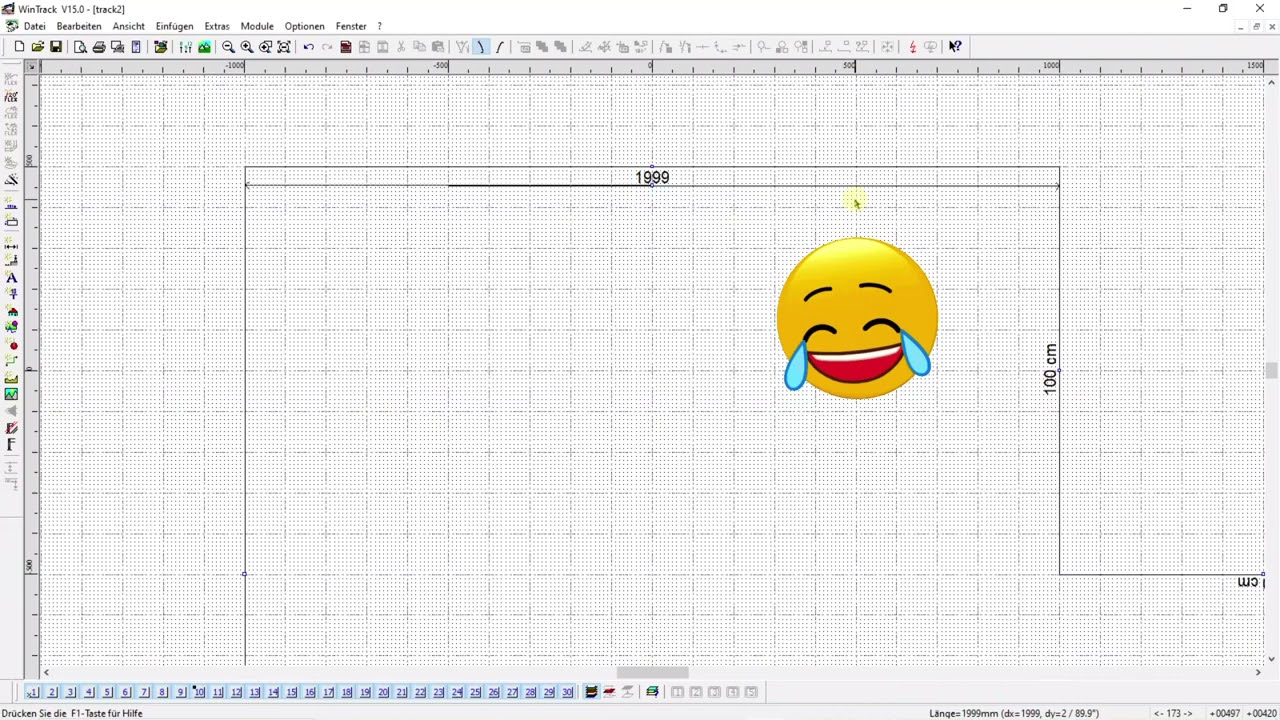 Michas WinTrack Tutorials Folge 03: Grundplatten, Plattenkanten, Bemaßungstool