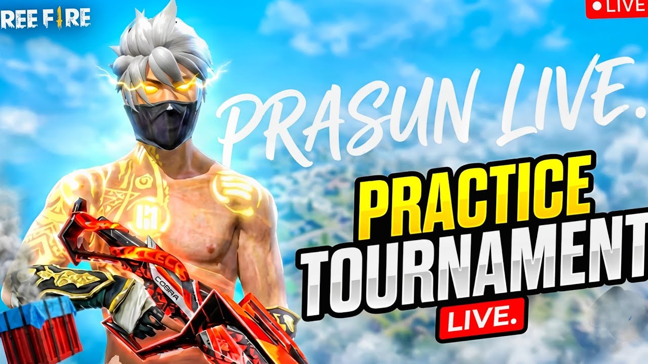 🔴 LIVE – Ultimate BR Scrims & Insane Grind For esp,  FF tournament pratice 💥Road to T1 Player #esp