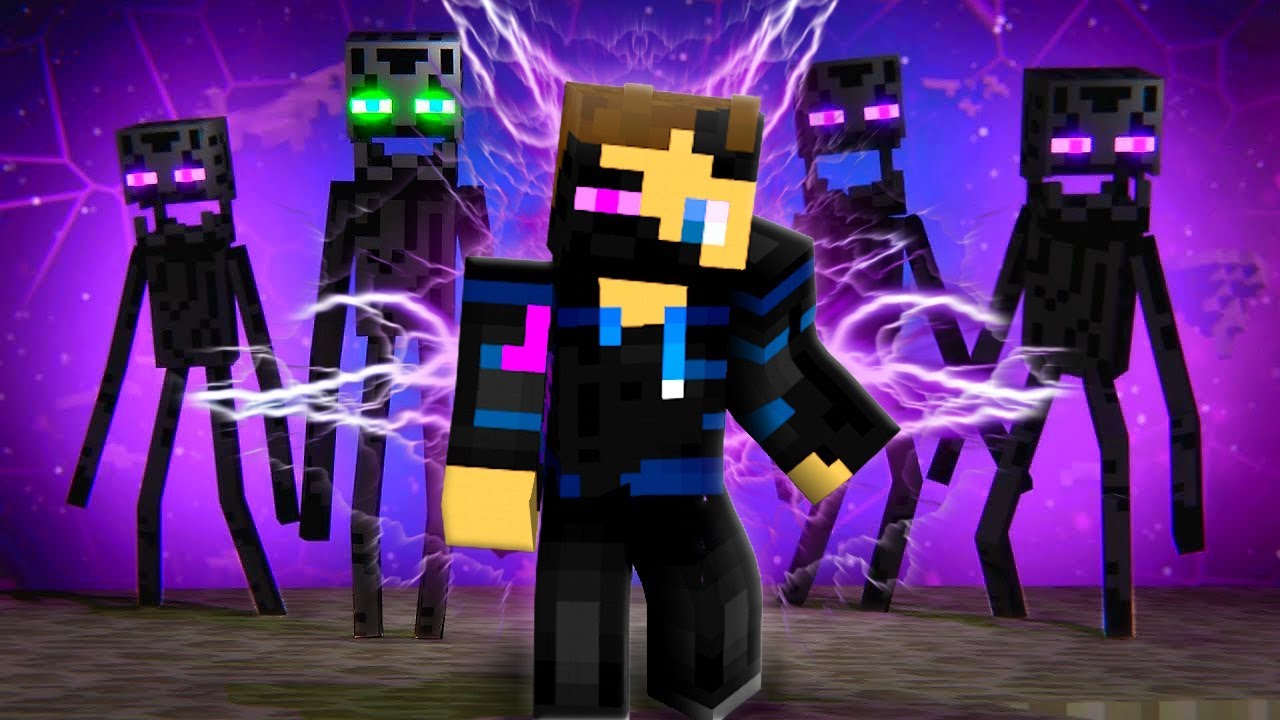 Jeg Lever Et Helt Liv Som ENDERMAN i Minecraft!