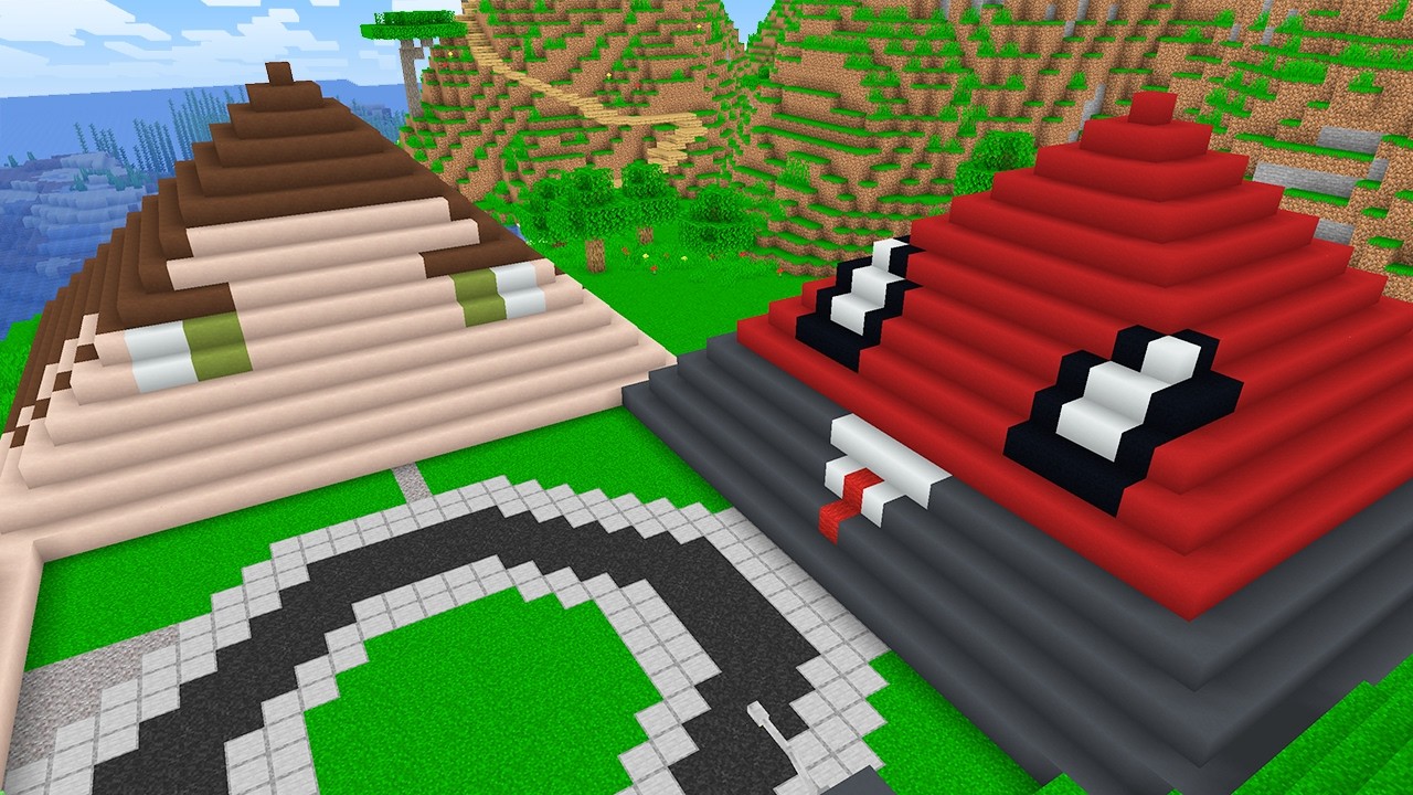 NEDEN EVLERİMİZ PİRAMİT OLDU? - Minecraft