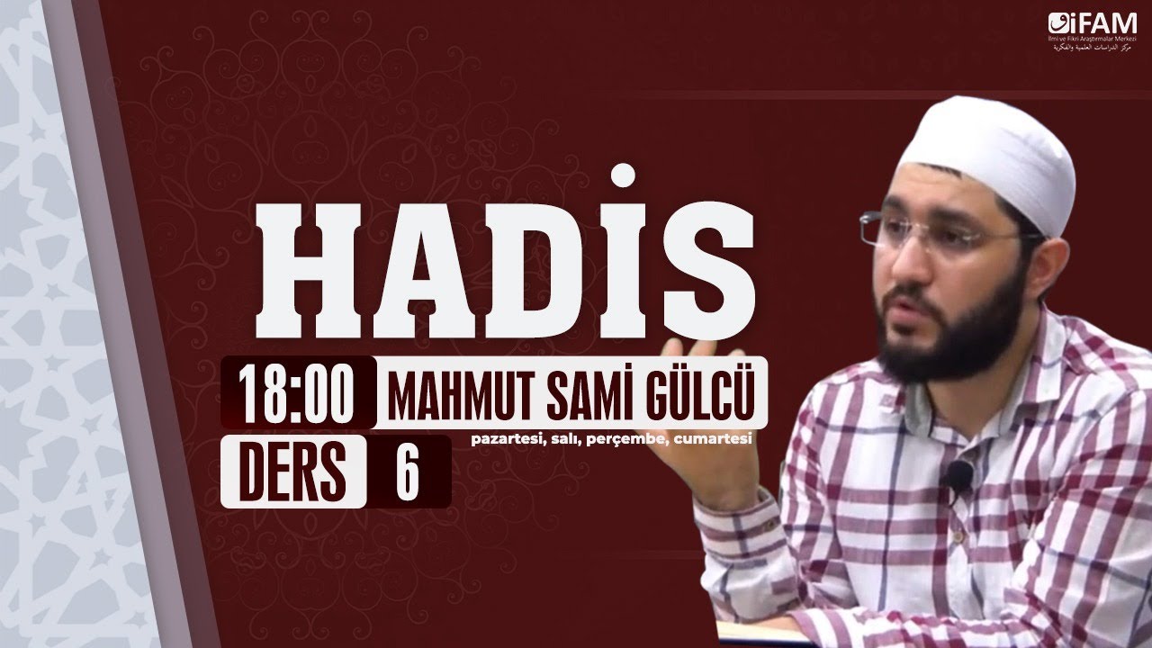 Ramazan Medresesi 5. Hadis [Bidat]  | Mahmut Sami G&uuml;lc&uuml;