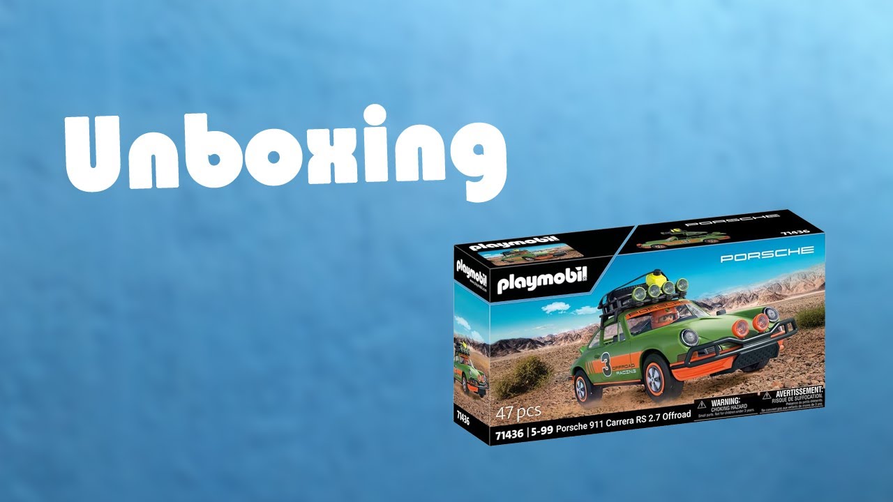 Playmobil 71436 | Porsche 911 Carrera RS 2.7 Offroad | Unboxing | Review | Porsche | Autos