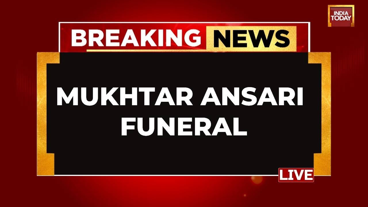 Don Mukhtar Anasari's News LIVE: India Today Live From Ground Zero | Mukhtar Ansari News