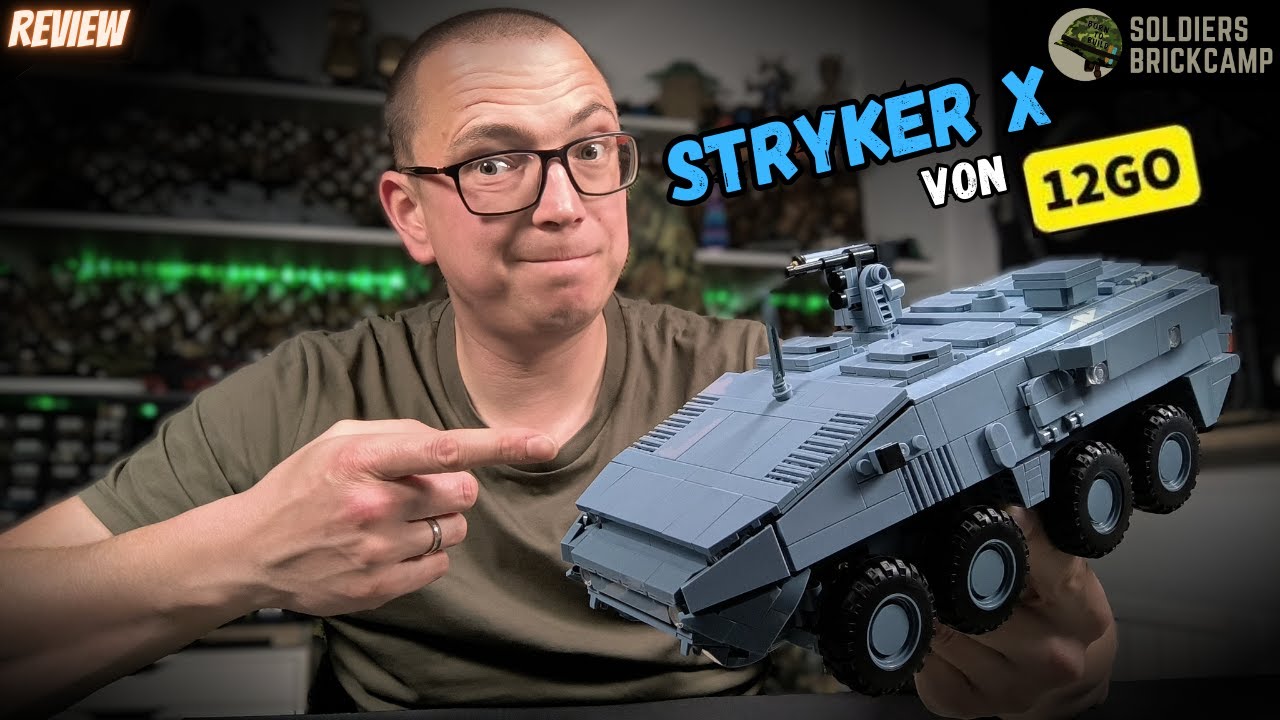 Elektropower nicht nur beim Klemmbausteinmodell! | 12GO StrykerX 96006