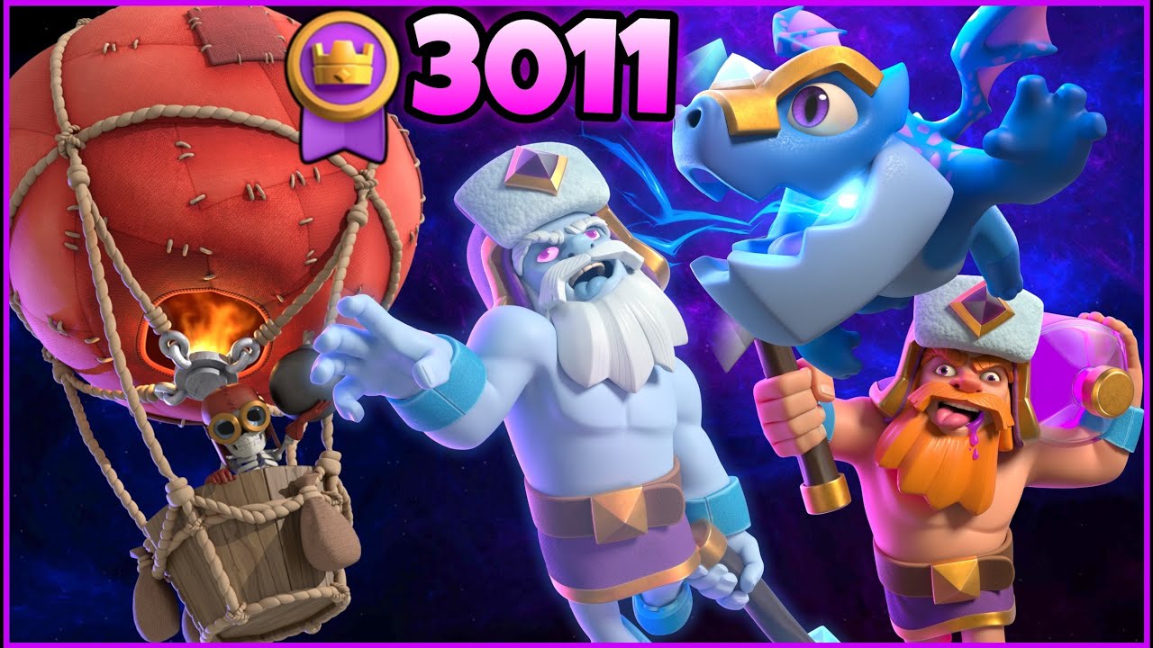 3011🥇 with Balloon Freeze Deck.!