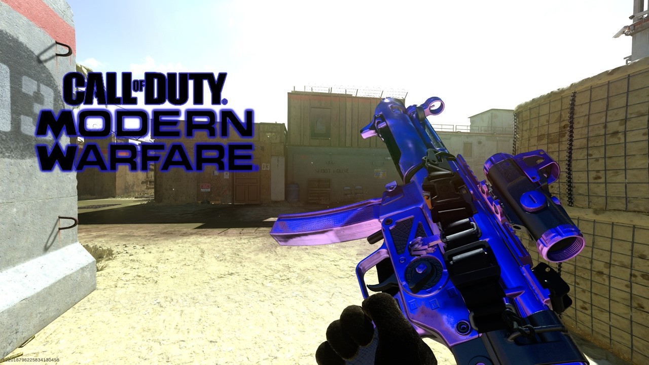 Call of Duty Modern Warfare Multiplayer MP5 Gameplay (No Commentary)