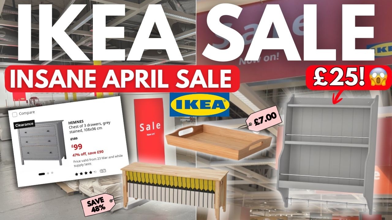 Пасхальная распродажа IKEA 2026 &mdash; это что-то невероятное&hellip; Находки по 5 фунтов и огромные скидки 😱