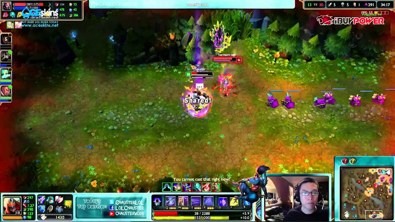 Chauster Zed vs Leblanc