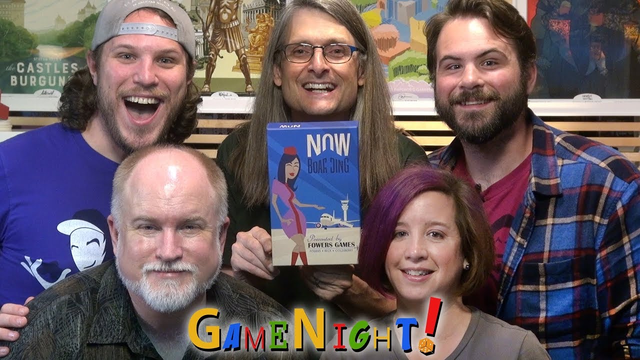 Now Boarding - GameNight! Se6 Ep34 - How to Play and Playthrough