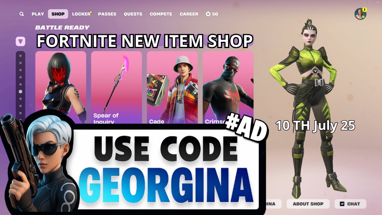 🎮 Fortnite Item Shop &ndash; July 10, 2025 | What&rsquo;s New Today? 🔥