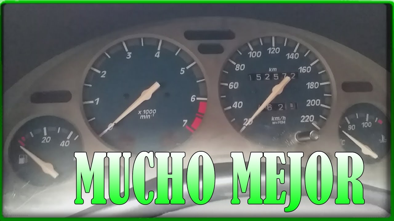 como cambiar iluminación de cluster en auto por 4 dólares