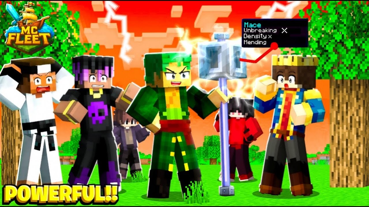 I Collected Minecraft's Strongest Weapon In mcFleet