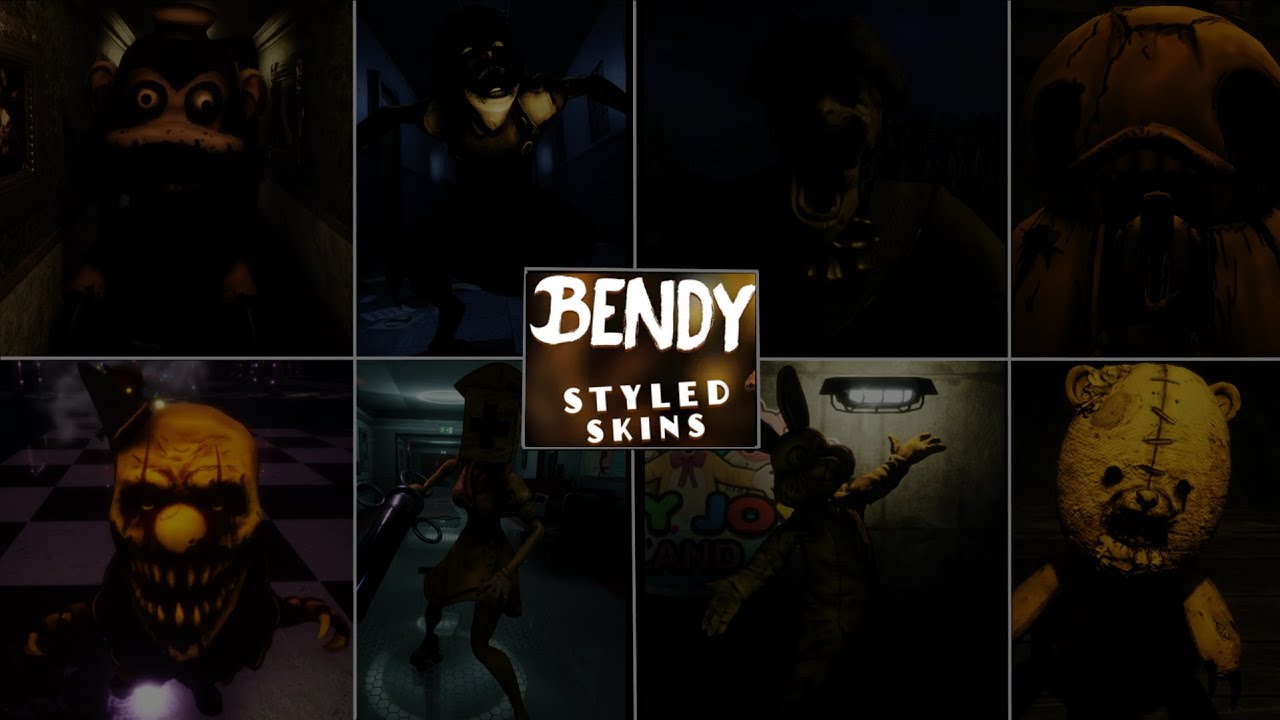 BENDY SKIN Mod をSランクで攻略　Dark Deception , Bendy Skin Mod , S-Rank , Deathless