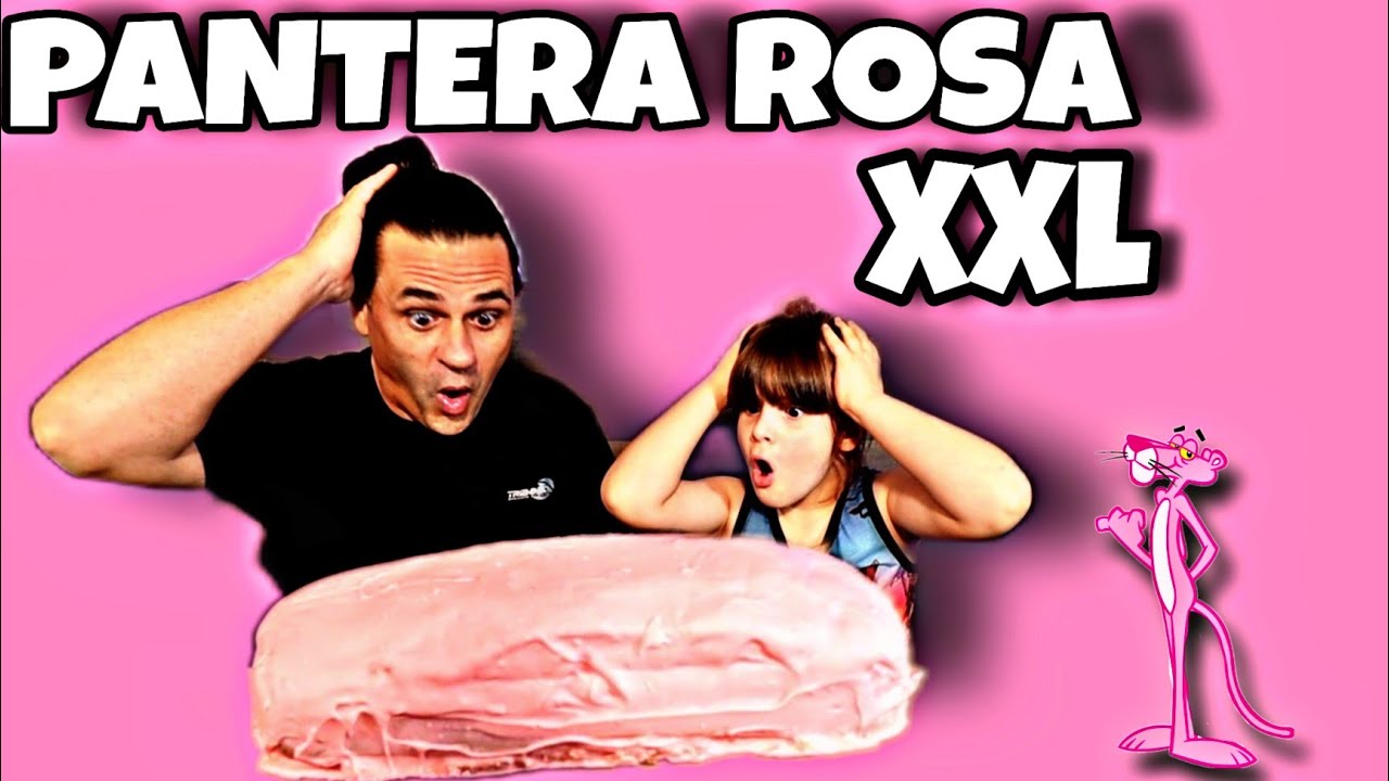 PANTERA ROSA GIGANTE ( RECETA ) XXL