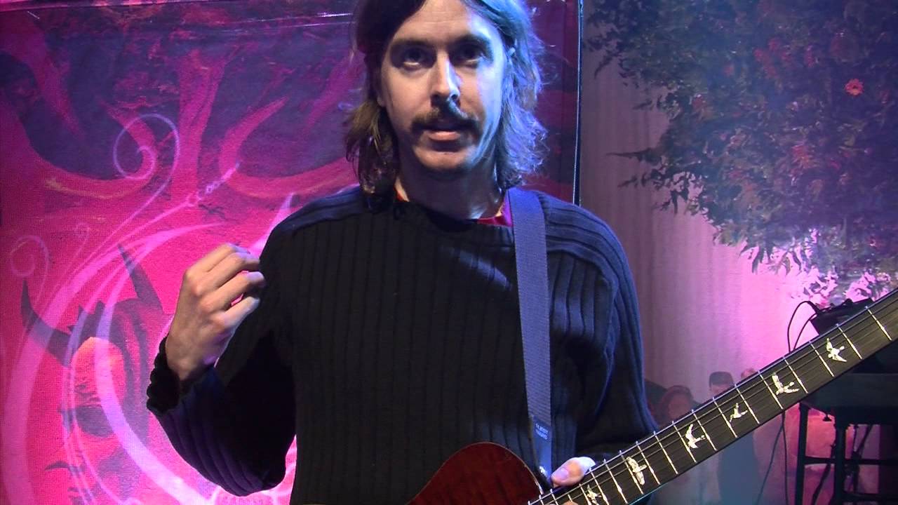 Mikael Åkerfeldt on his signature PRS SE model - PRS All Access with Opeth
