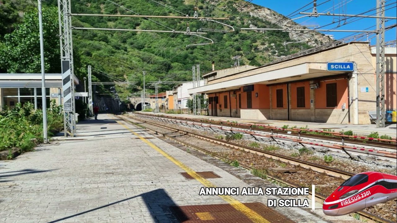 Annunci alla stazione di Scilla