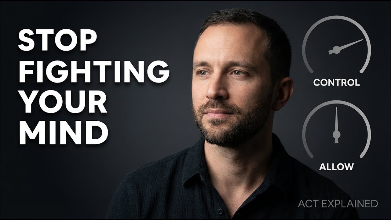 Happyhacking. Stop Fighting Your Mind (ACT Explained, Without Therapy Talk)