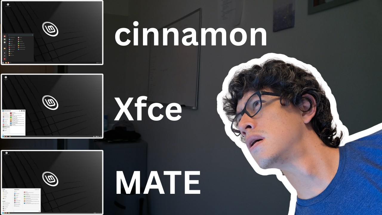 Sabores de Mint (Cinnamon vs Xfce vs MATE)