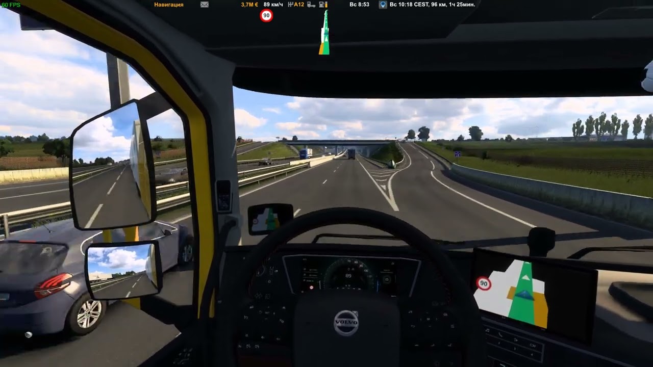 Euro Truck Simulator 2 | MOZA R5 | VIEWTRACKER
