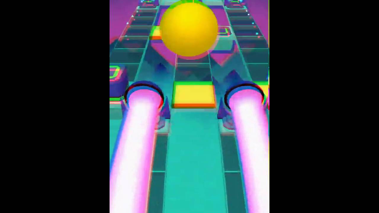 First Ever Rolling Sky Level 7 100% Completion