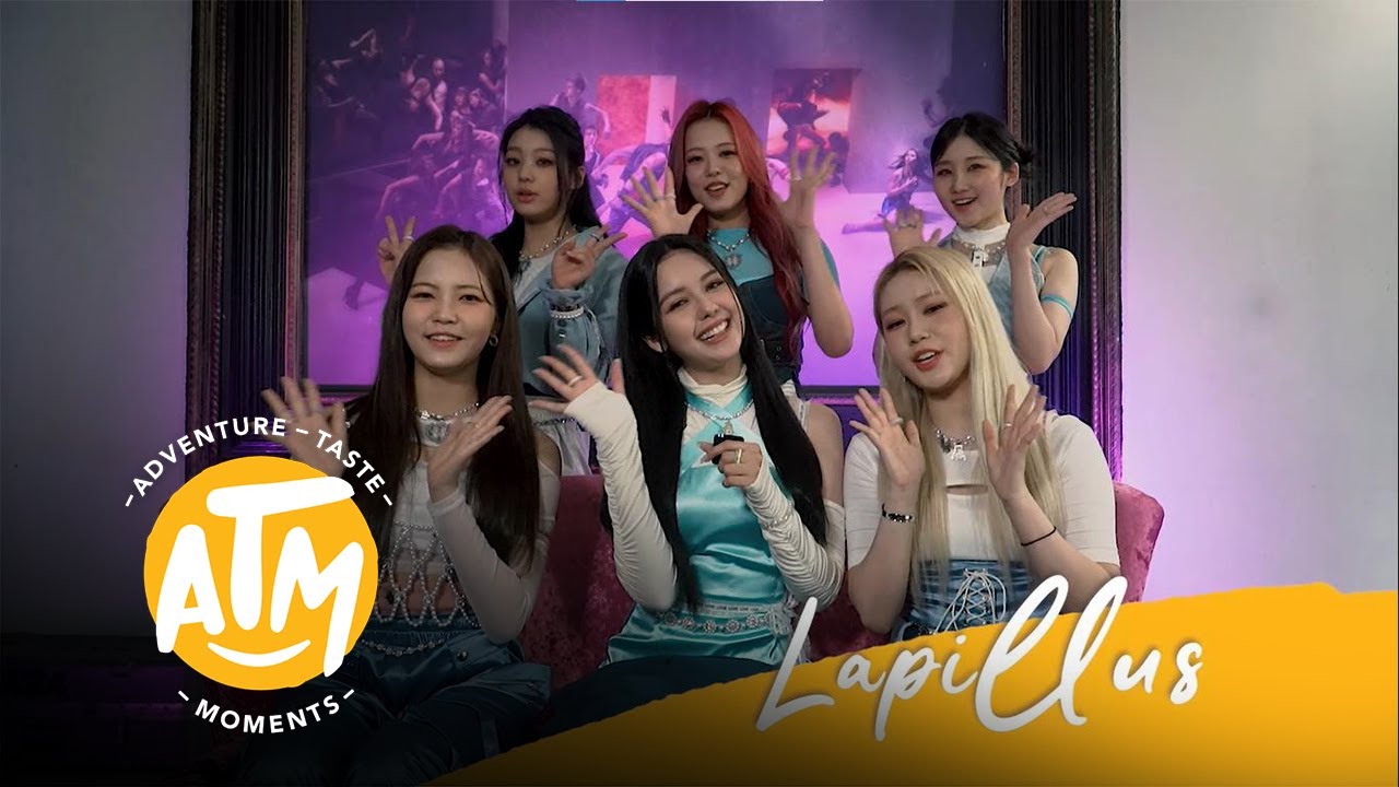 Rising K-pop girl group ‘Lapillus’ shares a secret with us! | ATM Online Exclusive