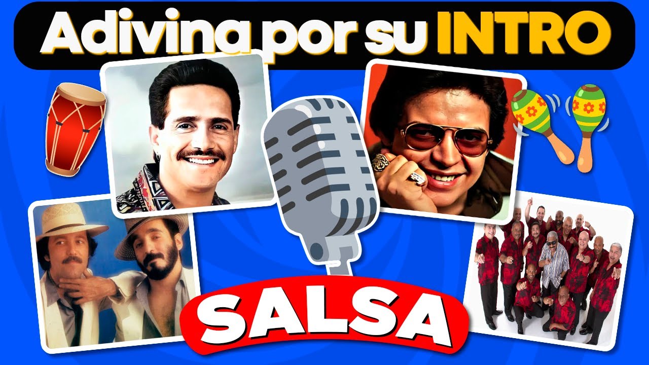 ¿Puedes Adivinar Estas Canciones de Salsa Solo Por Su Intro?