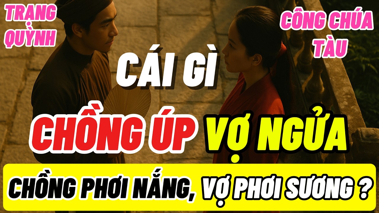 Trạng Quỳnh đố Công chúa: “Chồng úp vợ ngửa” – Câu tục khiến cả triều… câm nín!