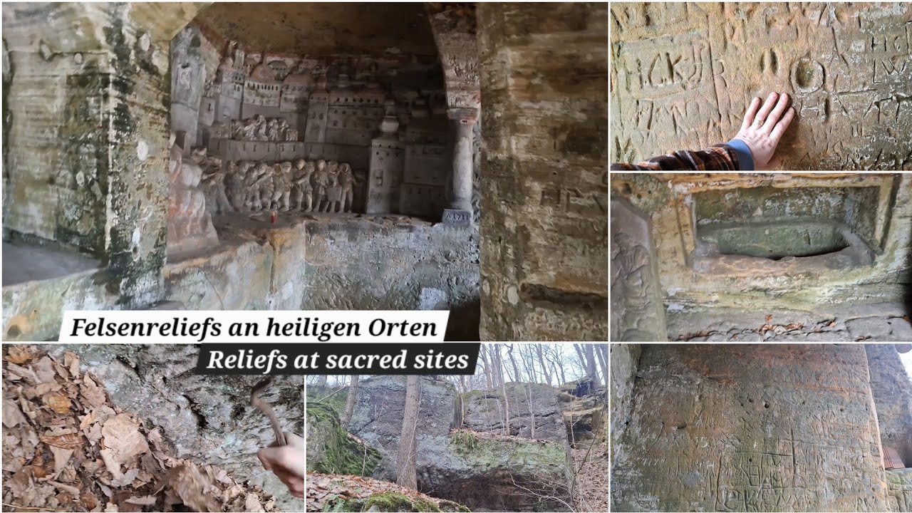 Felsenreliefs an heiligen Orten
