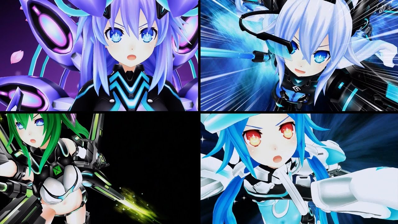 MegaDimension Neptunia Victory 2 - 4 CPU Transformations, Skills & EXE Drives | Chaospunishment