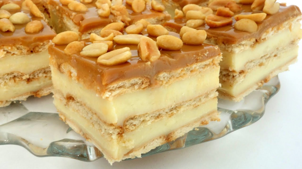 Przepis na ciasto Snickers - szybkie i bez pieczenia
