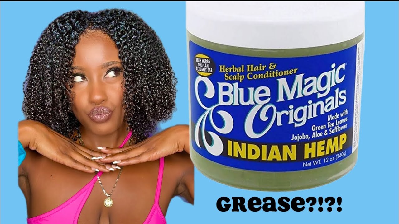 Blue Magic Hair Grease on Type 4 Natural Hair?!💙👀