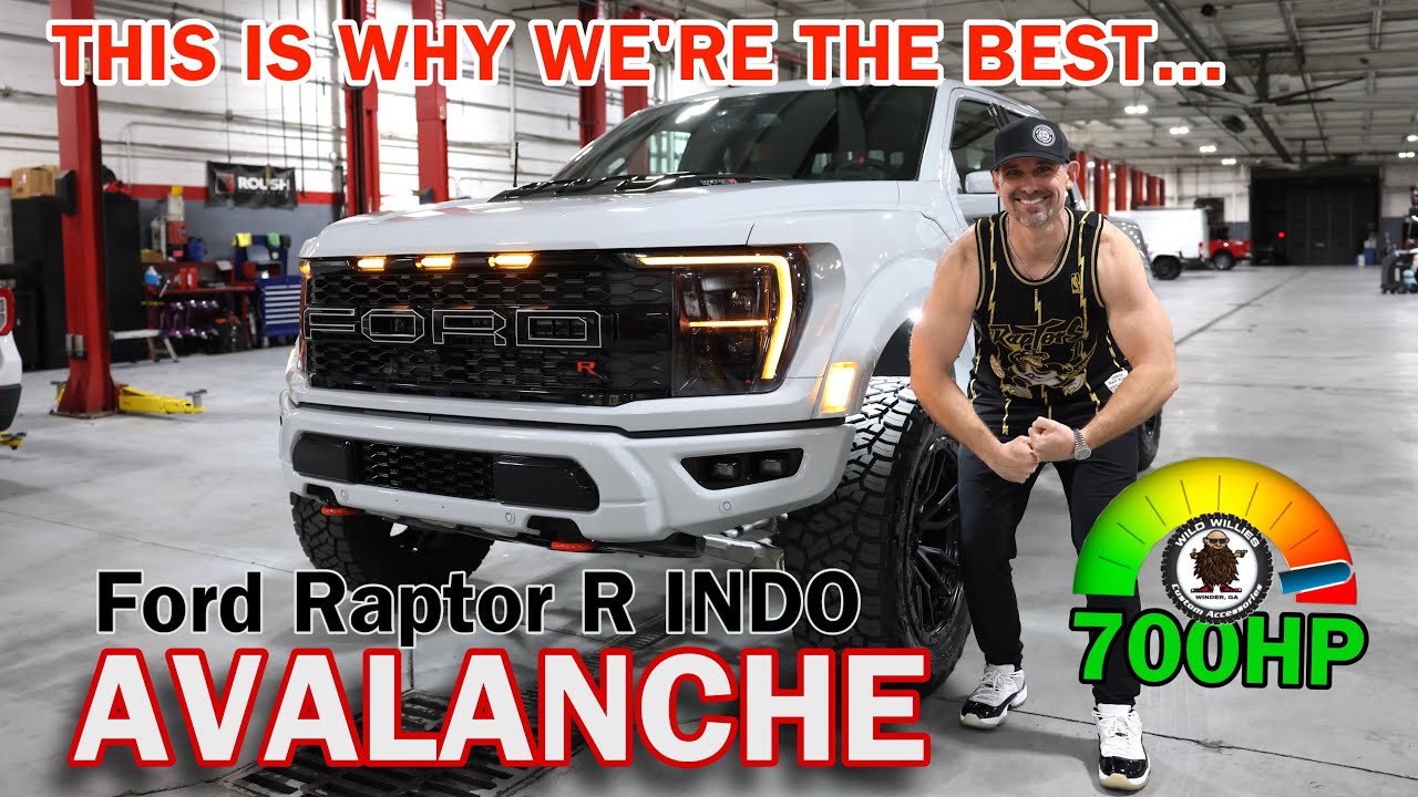 700 HP 2023 Ford RAPTOR R INDO Edition Review-The BEST in the USA 🇺🇸