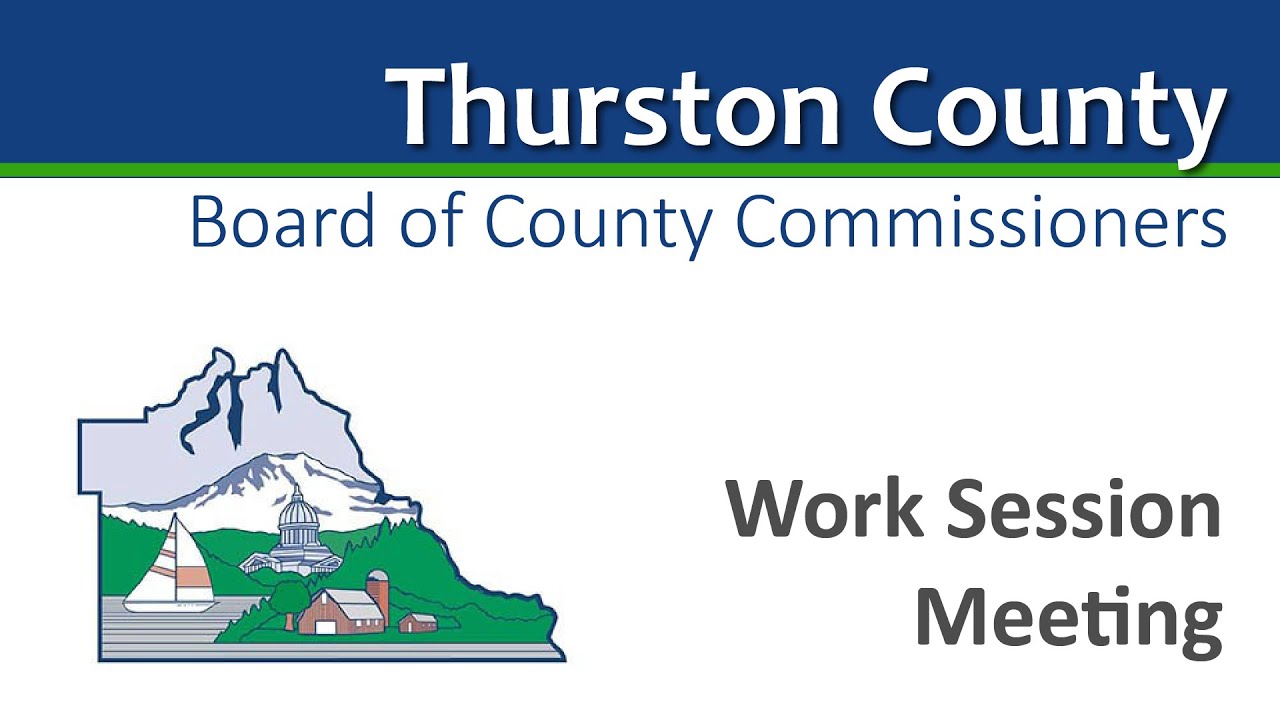January 20, 2026 - Thurston County Board of County Commissioners Work Session